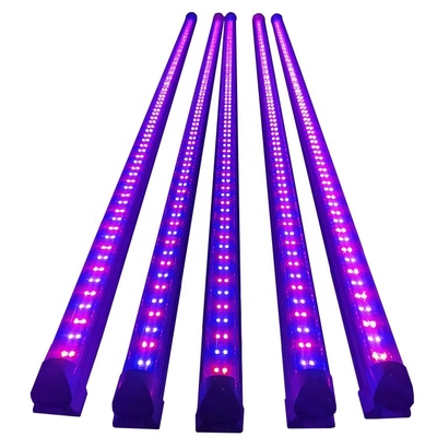 Seed Starting 24w 3ft 4ft Blue Led Plant Grow Growing Tube Light For Flower Vegetable Fruit
