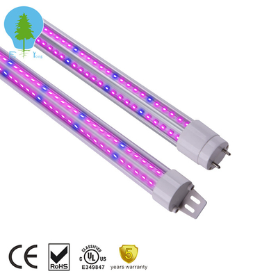 Indoor Garden Greenhouse Plant Tube LED Grow Light Plant For Growing Light With Clear Cover (FY-T8B-1200NC)